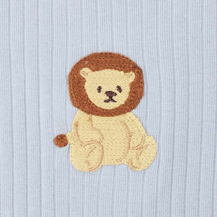 [Weak Acidity] Animal Romper,Ivory, medium image number 12