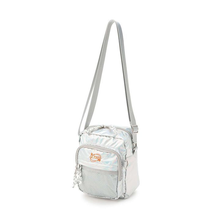 [LTXC] Easy Mesh Pocket Mini Shoulder Bag,Silver, medium image number 5