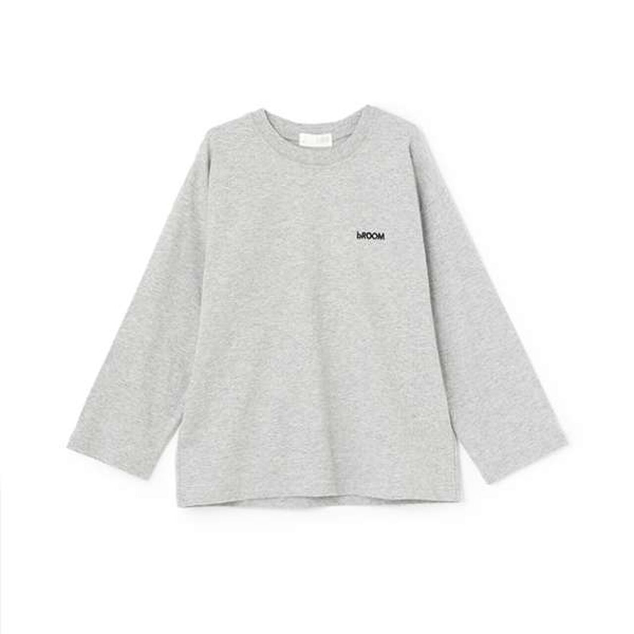 [Daily Standard Wear] Oversized Simple Design Long-Sleeve T-Shirt with Accent,Ivory, large image number 15