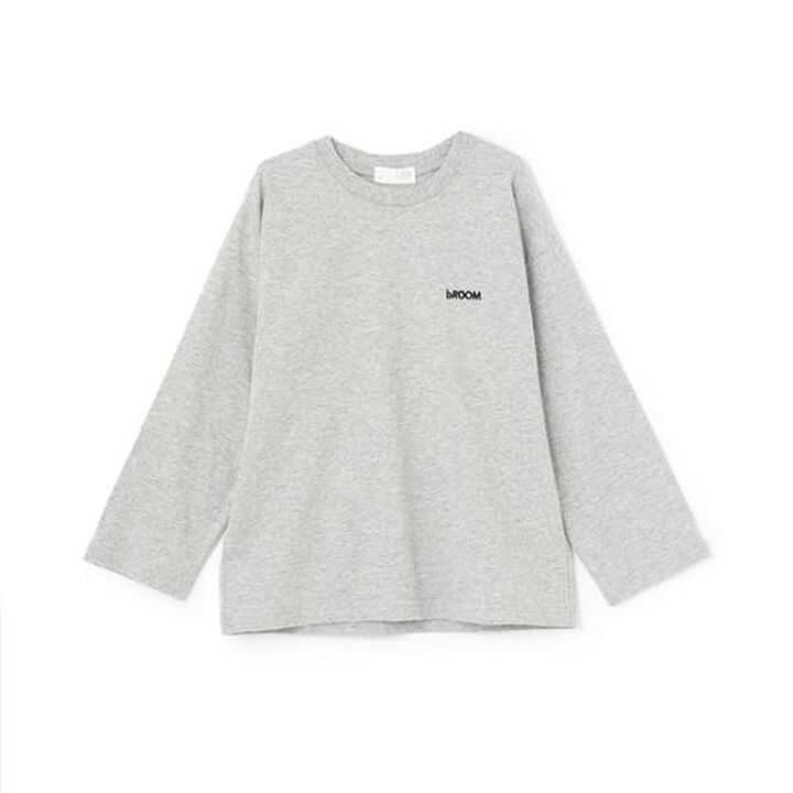 [Daily Standard Wear] Oversized Simple Design Long-Sleeve T-Shirt with Accent,Ivory, medium image number 15