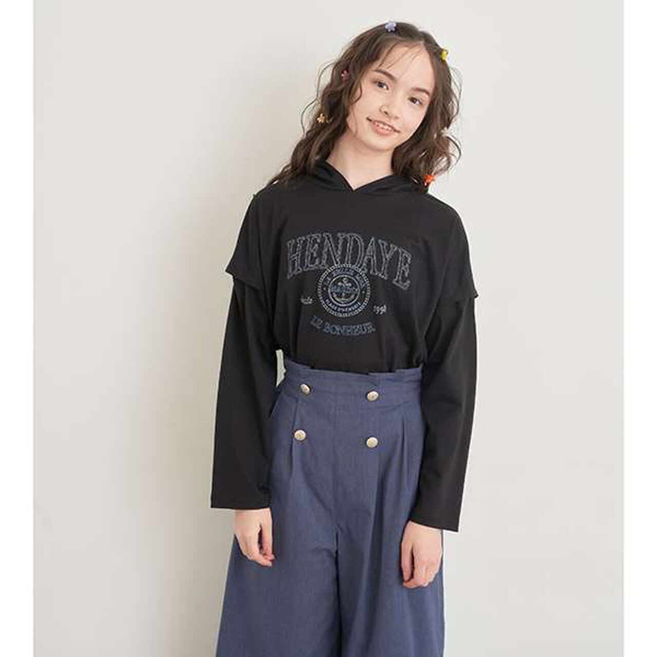 2WAY College Parka,Top gray, large image number 7