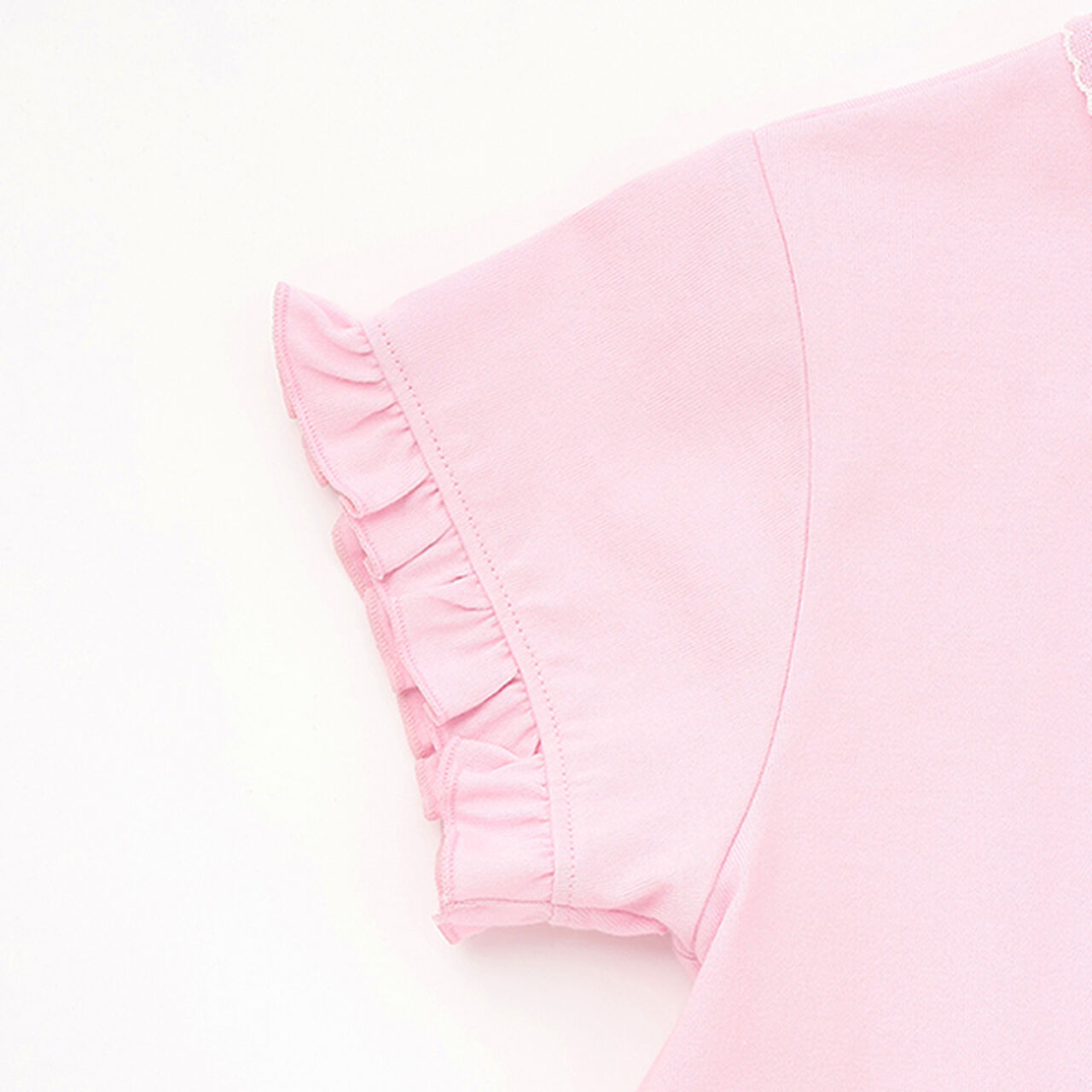 Soda Embroidery Short Sleeve T-Shirt,Off white, large image number 5