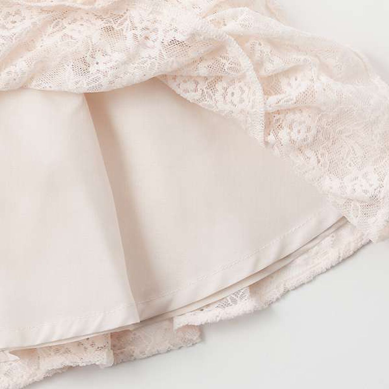 [Link] Lace Skirt,Off white, large image number 2