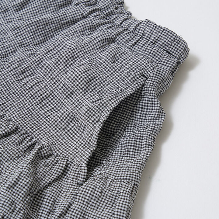 Front and Back Both OK! Blouse & Tiered Skirt Set,Light blue, medium image number 11