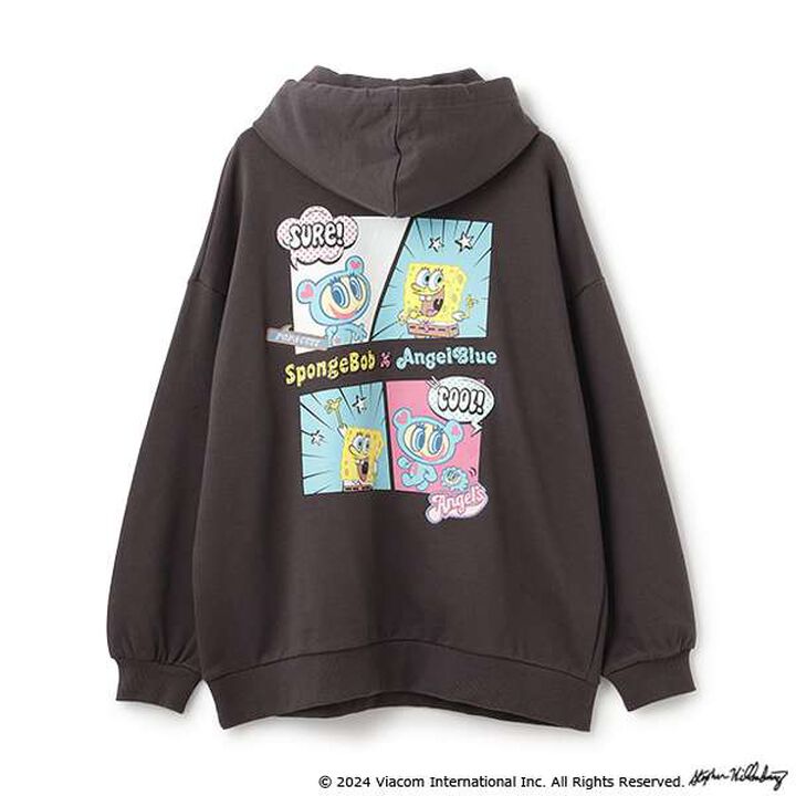 SpongeBob Angel Blue Hoodie,Off white, medium image number 16