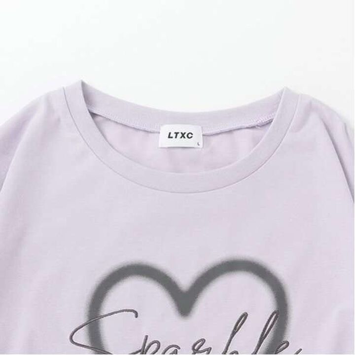 LTXC - Side Drawstring Long T-Shirt,Black, medium image number 6