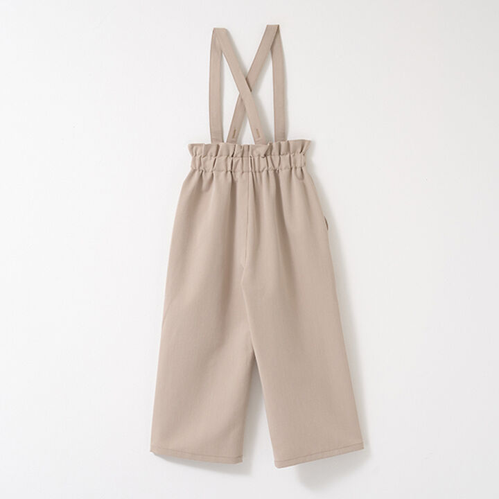 Relaxed Pants with Removable Suspenders,Beige, medium image number 13