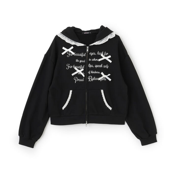 Lace Point Hoodie,, medium