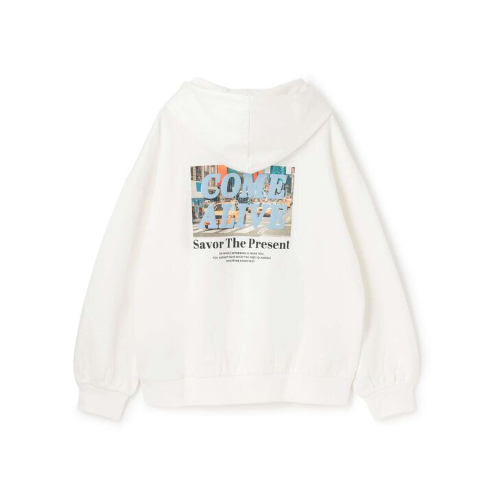 100% Cotton Wool Lined Photo Loose Parka,Smoke white, medium image number 7