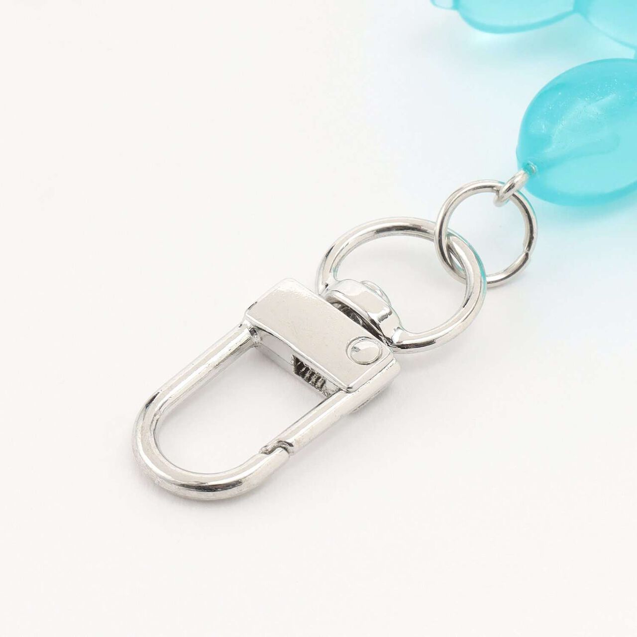[For Preschool Use] [Safe] Glow-in-the-Dark Balloon Art Keychain,Turquoise, large image number 5