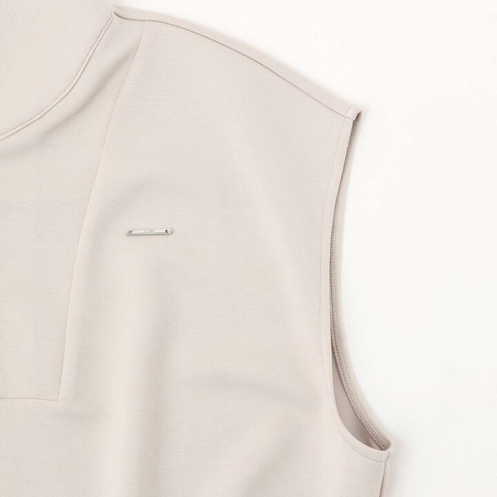 [AMI] Cardboard Half-Zip × Long Sleeve T-Shirt Set,Black, medium image number 4