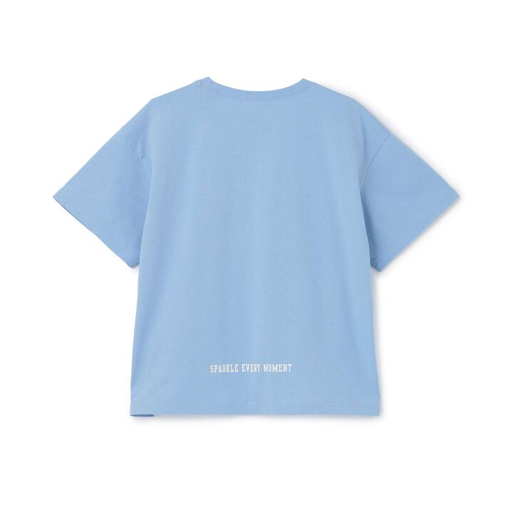 [Narumiya Exclusive] College Number Raised Print T-Shirt,Off white, medium image number 1