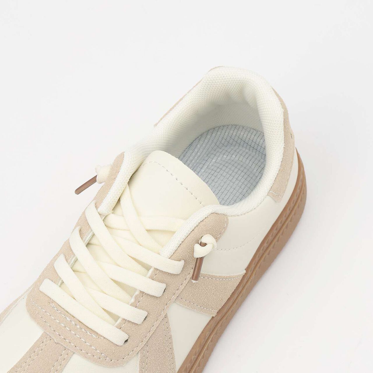 Low-Cut Sneakers,Ivory, large image number 2