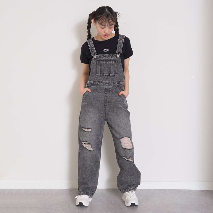 [BS] Denim Overalls,Blue, medium image number 5