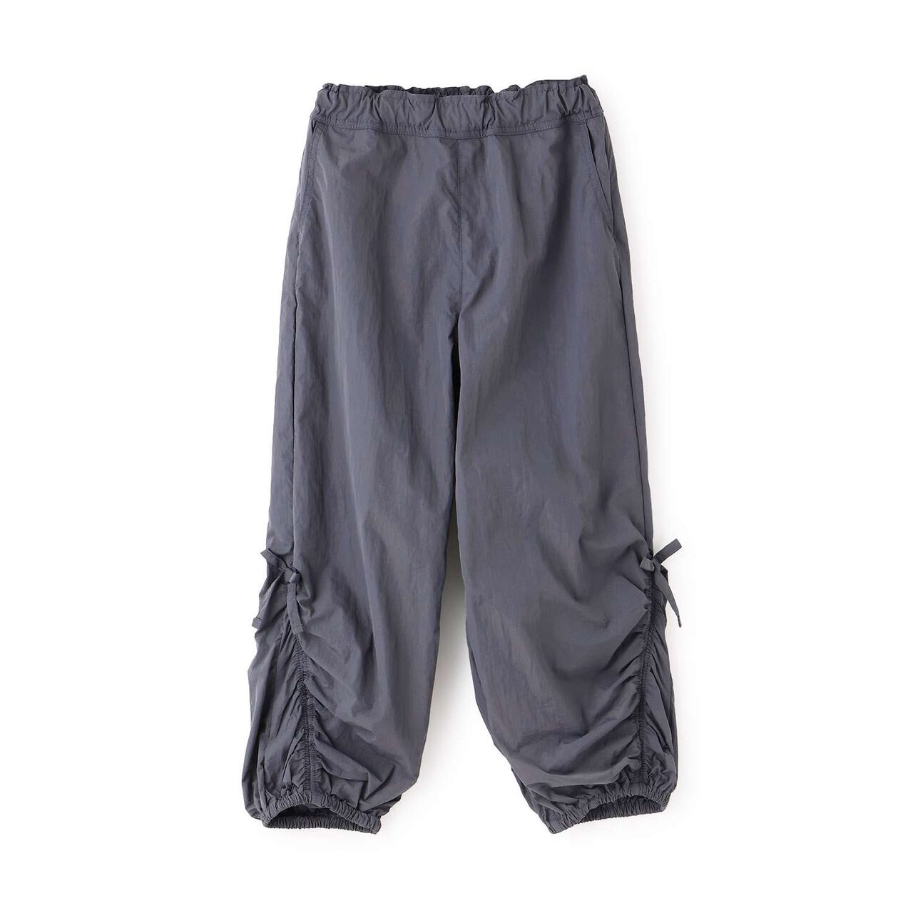 Drawstring Easy Pants,Charcoal gray, large image number 13
