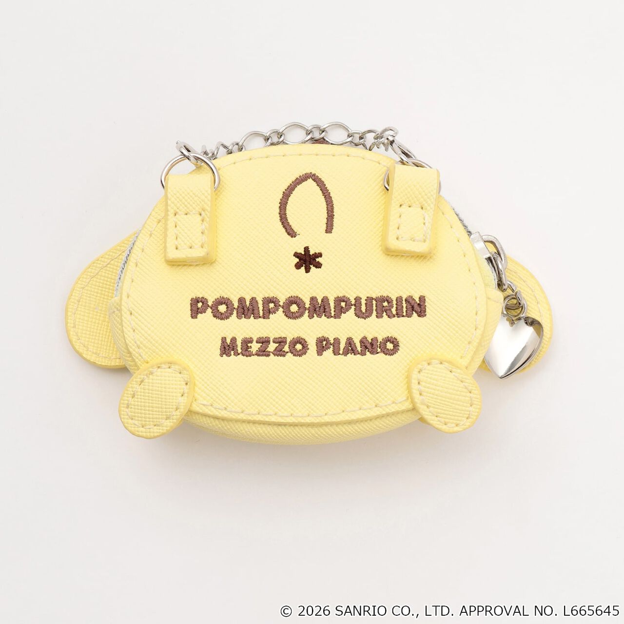[Pompompurin] Pouch Check Pleated Skirt-Pants,Yellow, large image number 9