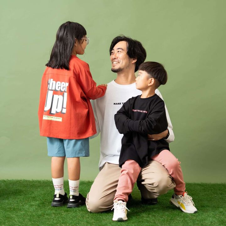 [Penfield] DAD Glow-in-the-Dark Logo Big Long Sleeve T-Shirt,White, medium image number 13