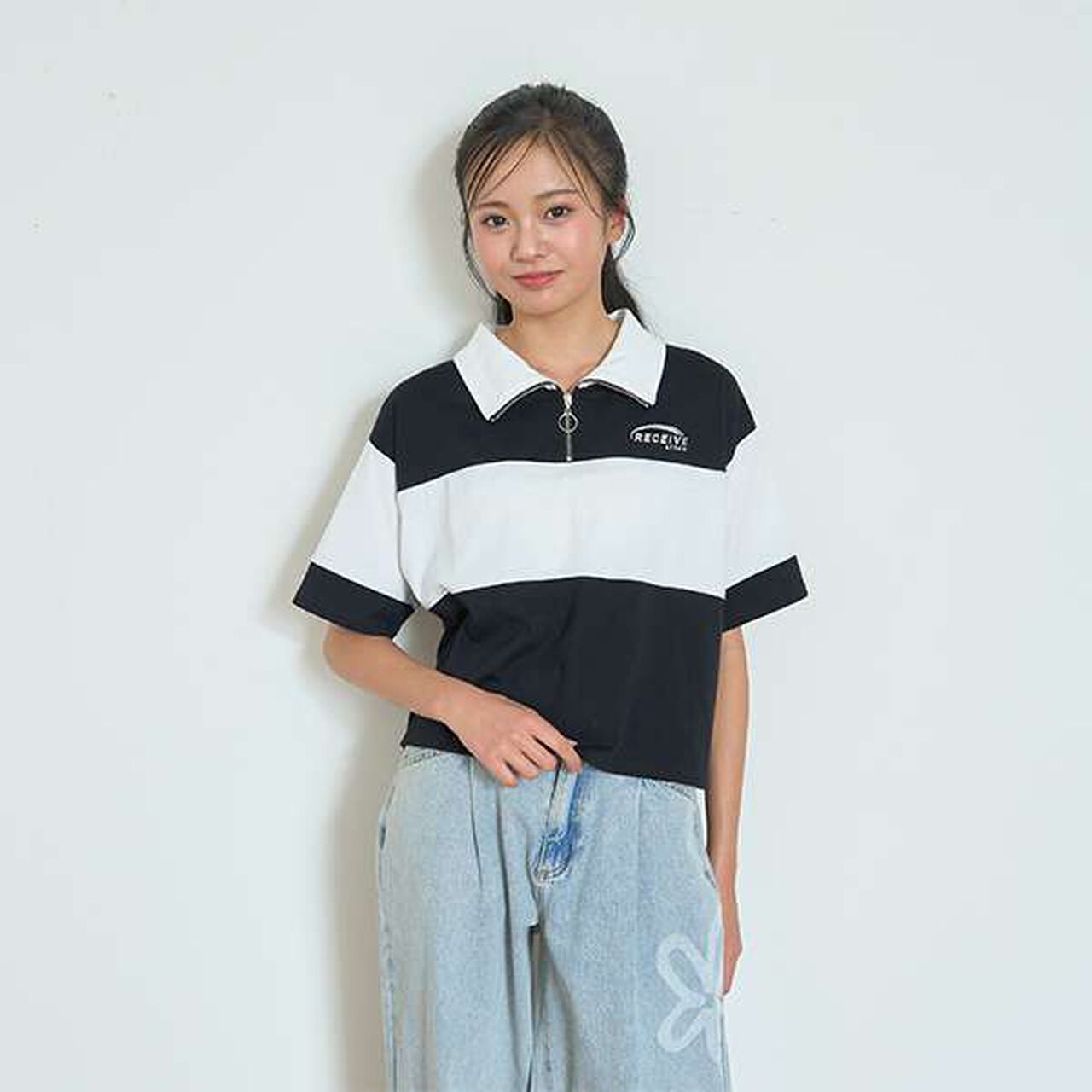 [LTXC] Quick-Dry Half Zip,Off white, large image number 12