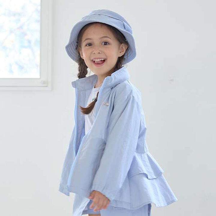 [Water-Repellent] Back Frill A-Line Mountain Parka (Storage Bag Included),Lavender, medium image number 24