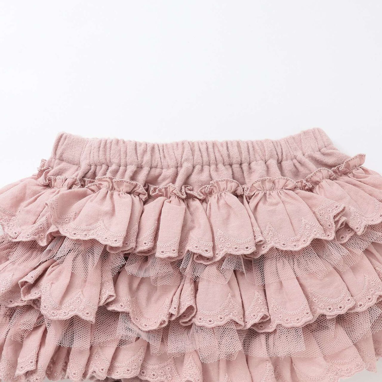 Lace Frilled Pants,Ivory, large image number 2