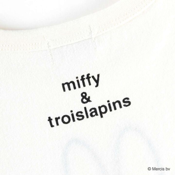 Miffy Collaboration Short-Sleeve T-Shirt (100-130),Off white, medium image number 8