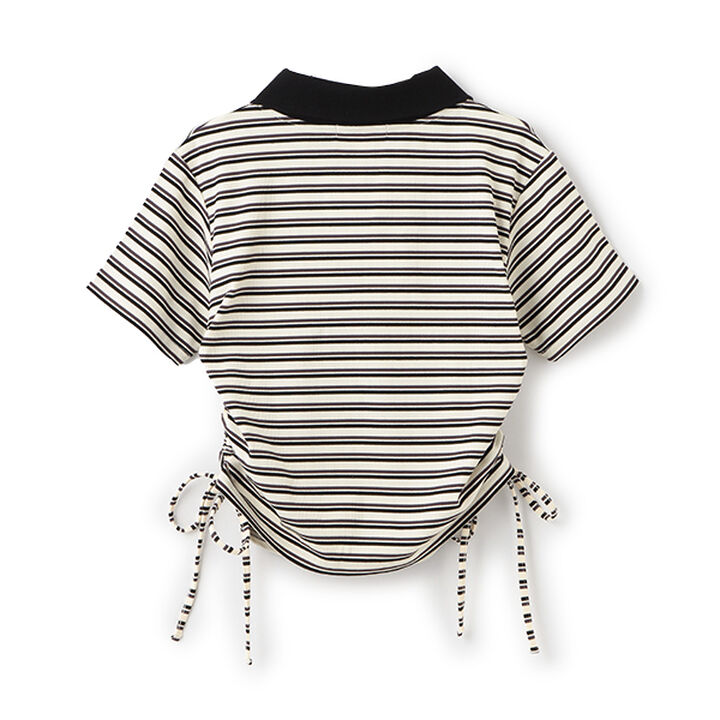 Half ZIP Drawstring T-Shirt,Off white, medium image number 11