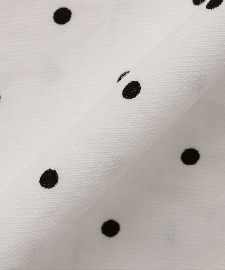 Stone Name Bow Tie Shirt,Off white, medium image number 7