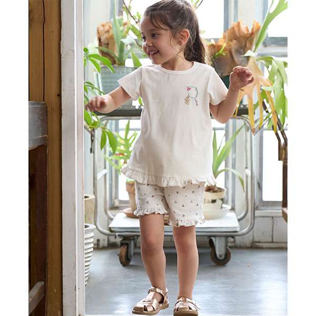 [Affordable] Alphabet T-Shirt,Black, large image number 4