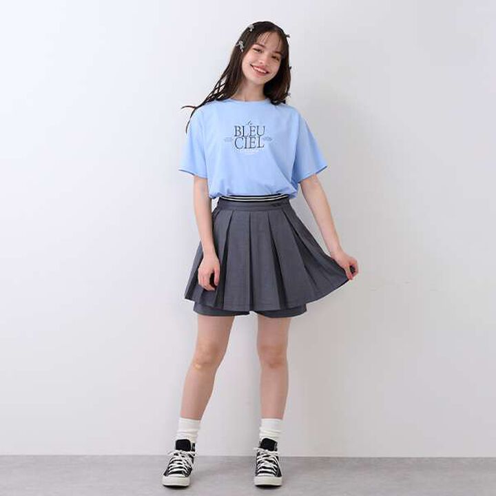 [GOOD PRICE] French Logo T-Shirt,Navy, medium image number 10