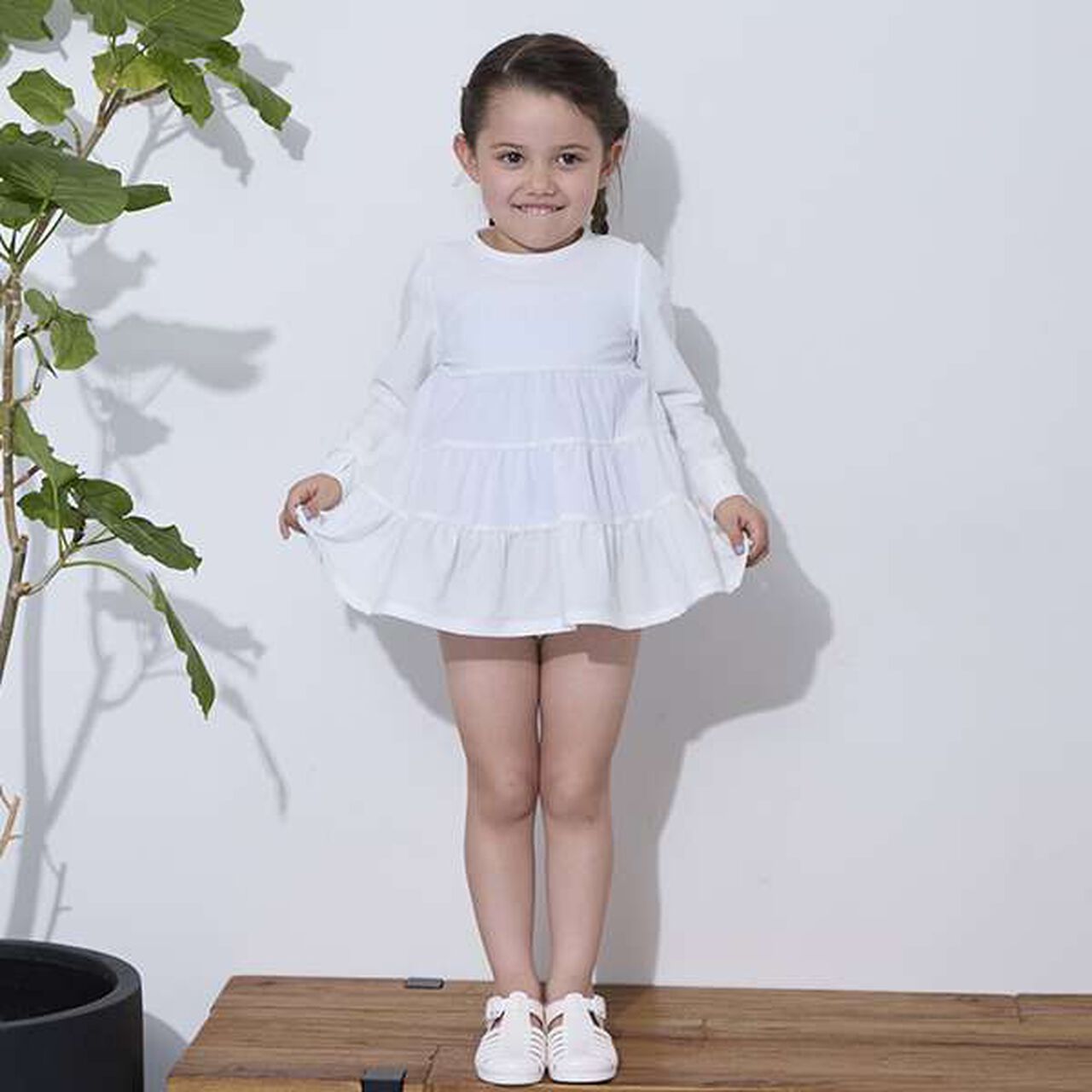 [SWIM] [Link] Tiered Rash Guard,Lavender, large image number 4