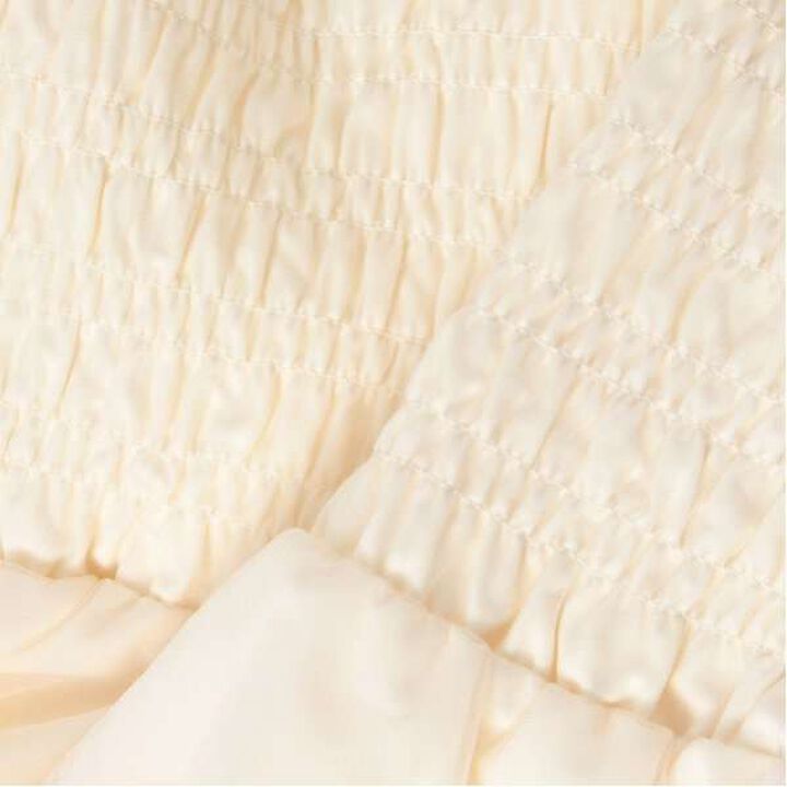 Shoulder Ribbon Fluffy Tulle Tunic,Black, medium image number 14