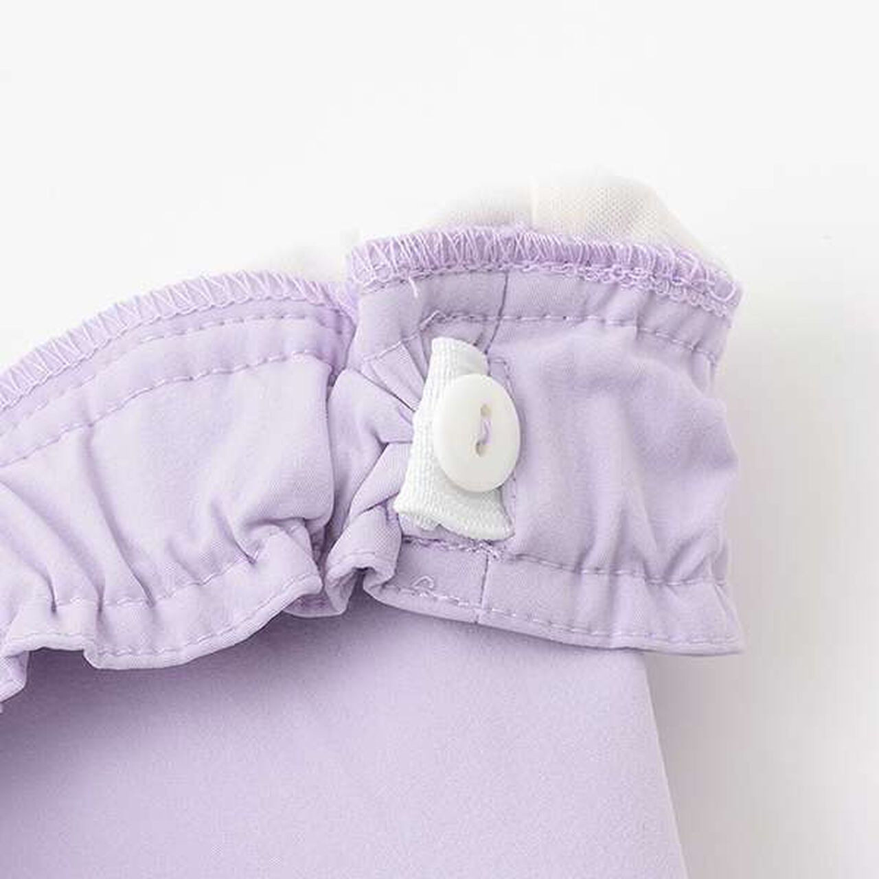 Water-Repellent Drawstring Pants,Lavender, large image number 14