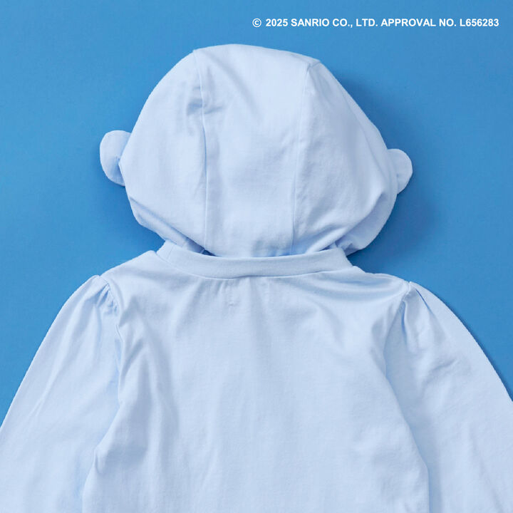 [Cinnamoroll Collaboration] One-Piece Dress with Hood,Sax blue, medium image number 14