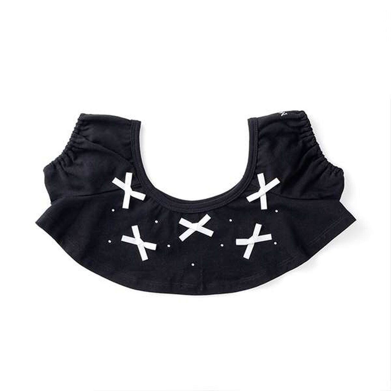 mezzo piano junior × LOVOT Ribbon Full T-Shirt,Black, large image number 6