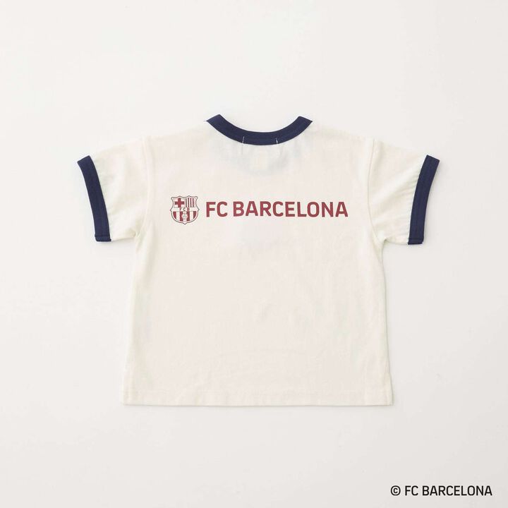 [FC BARCELONA] 接觸涼感布章T恤,深棕色, medium image number 11