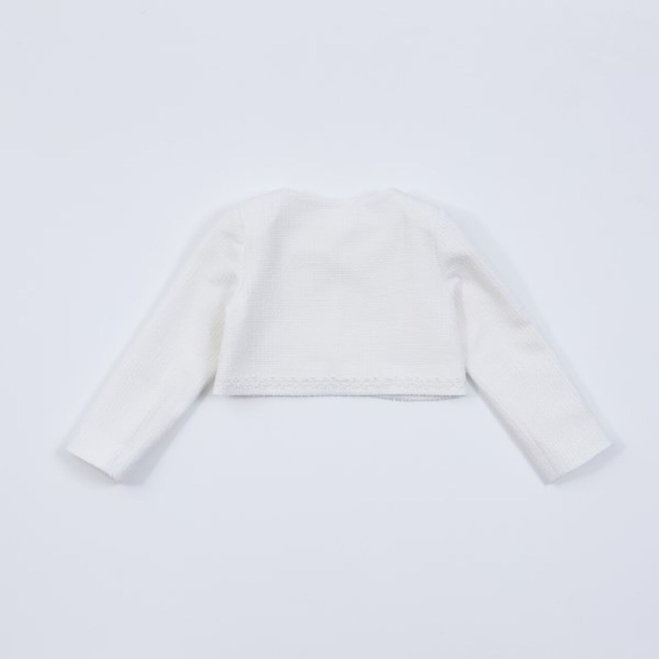 KP Tweed Bolero with Lace (110-130),Black, large image number 2