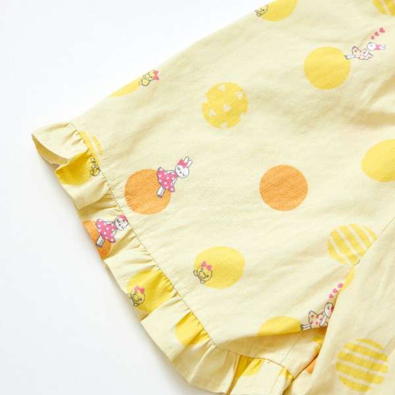 KP Polka Dot Pattern & Mimi-chan Jinbei,Yellow, large image number 9