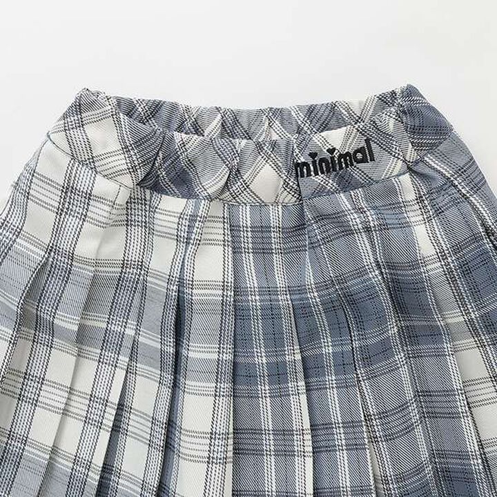 Check Pleats Culottes,Black, medium image number 9