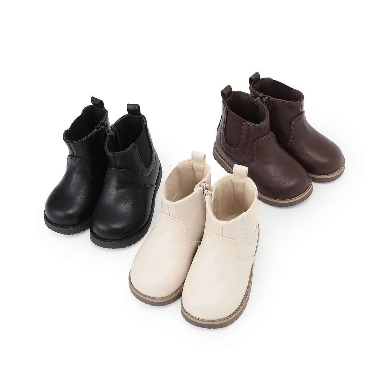 Side Gore Boots,Dark brown, large image number 6