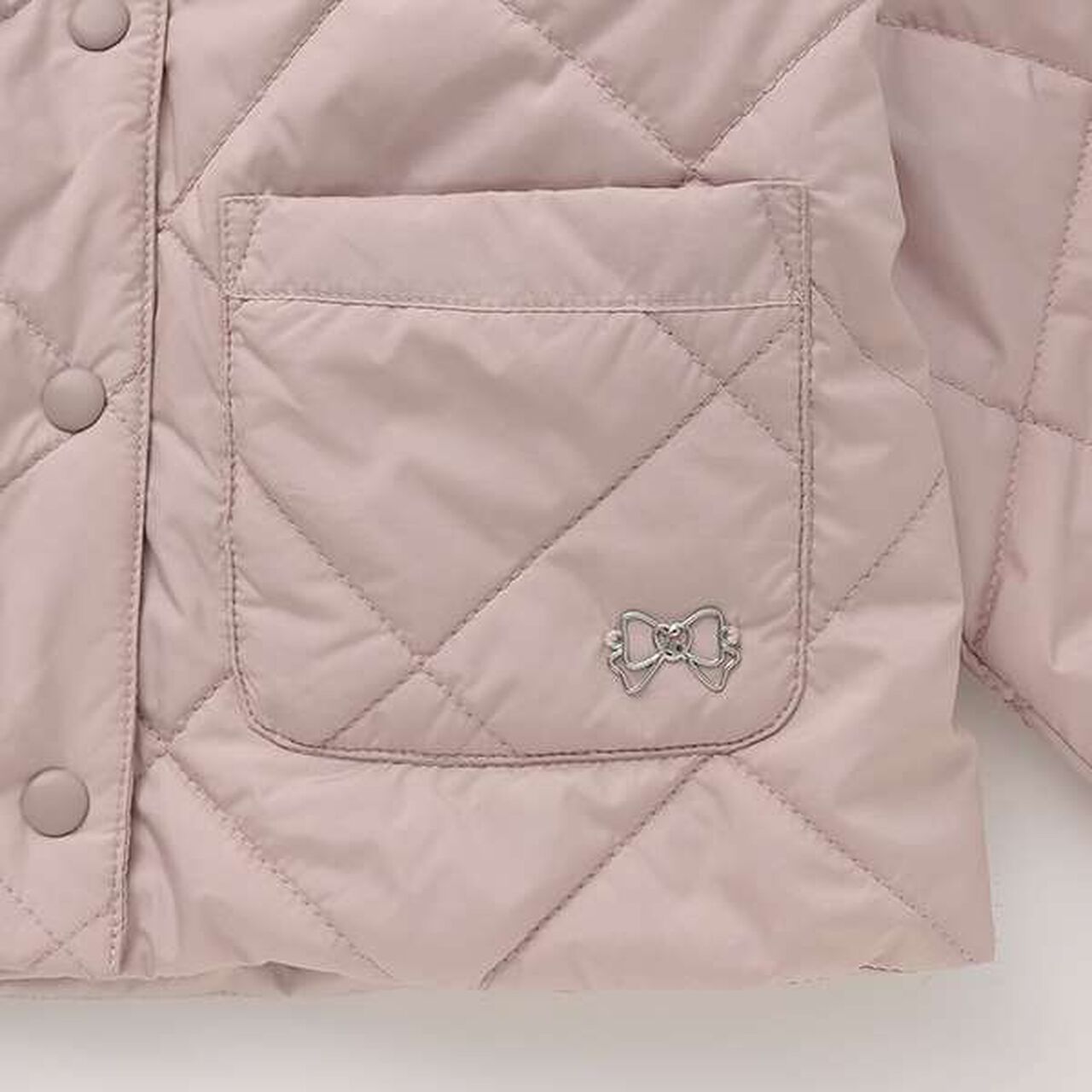 Quilted Bomber Jacket with Removable Sailor Collar,Charcoal gray, large image number 10