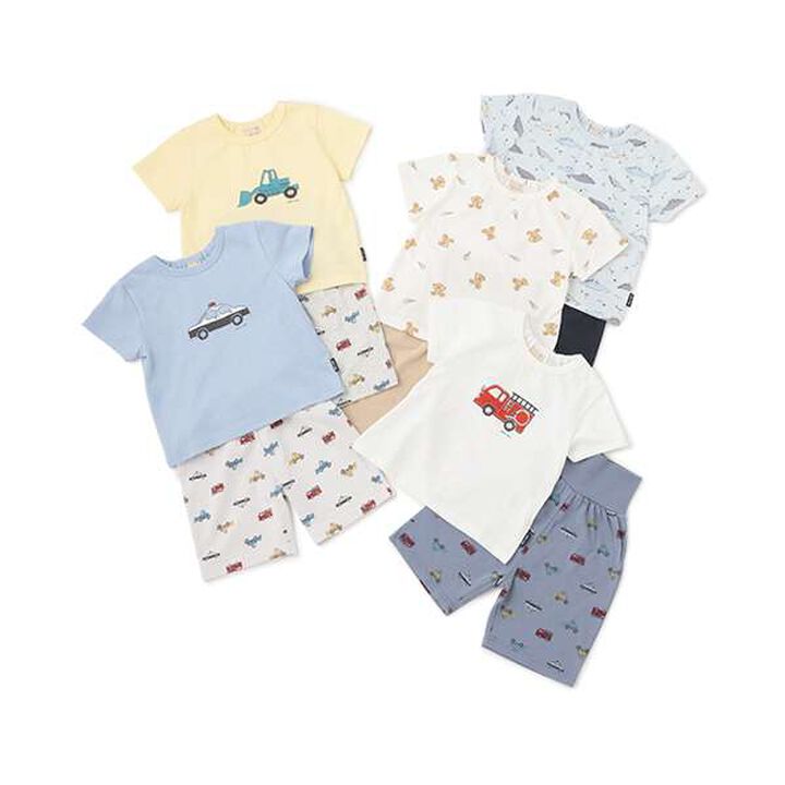 [Web Exclusive] Boys Short-Sleeve Pajamas,Multi color, medium image number 15