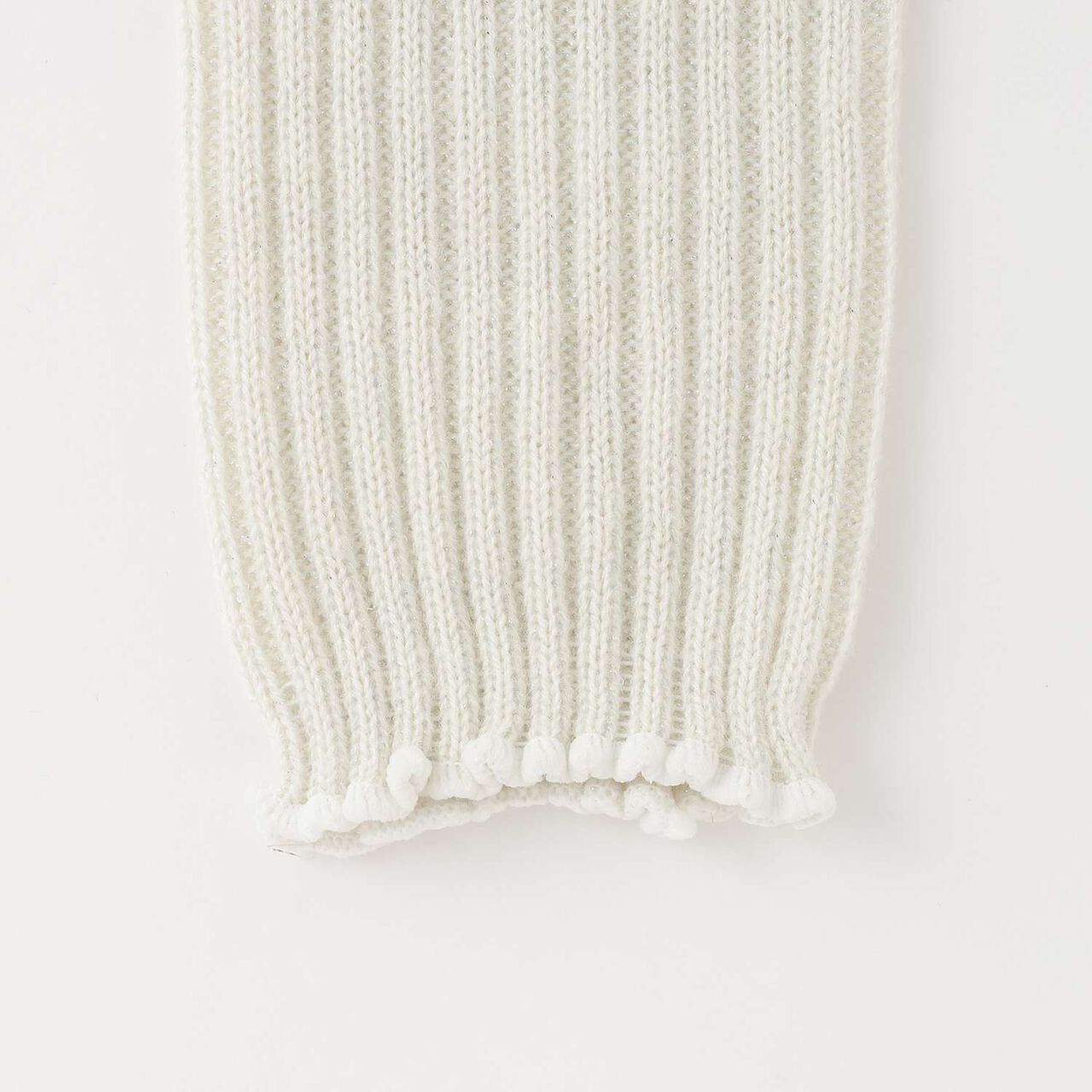Leg Covers with Ribbon Detail,Pearl white, large image number 6