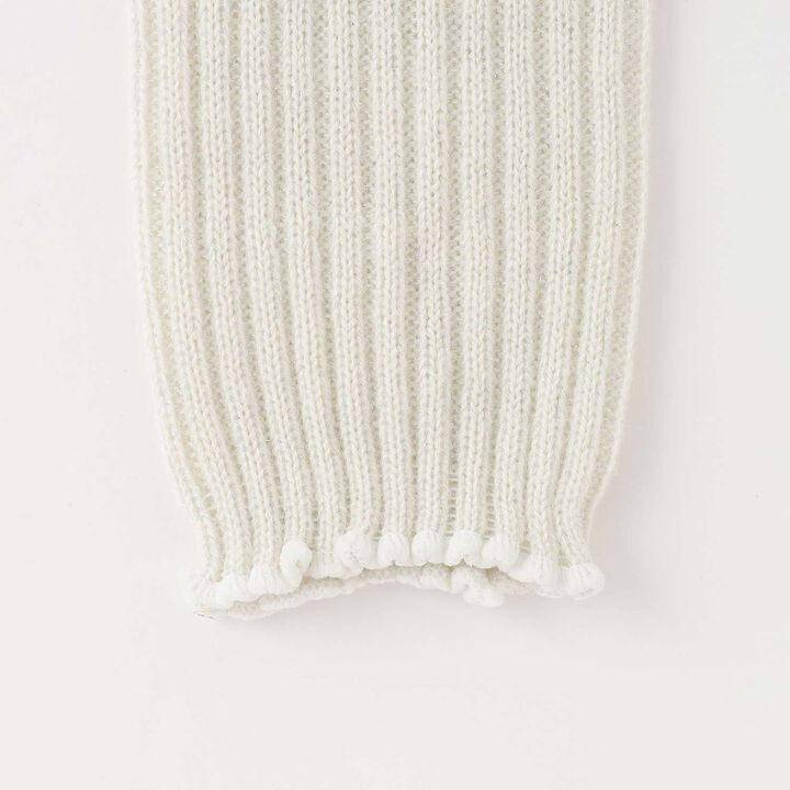 Leg Covers with Ribbon Detail,Pearl white, medium image number 6