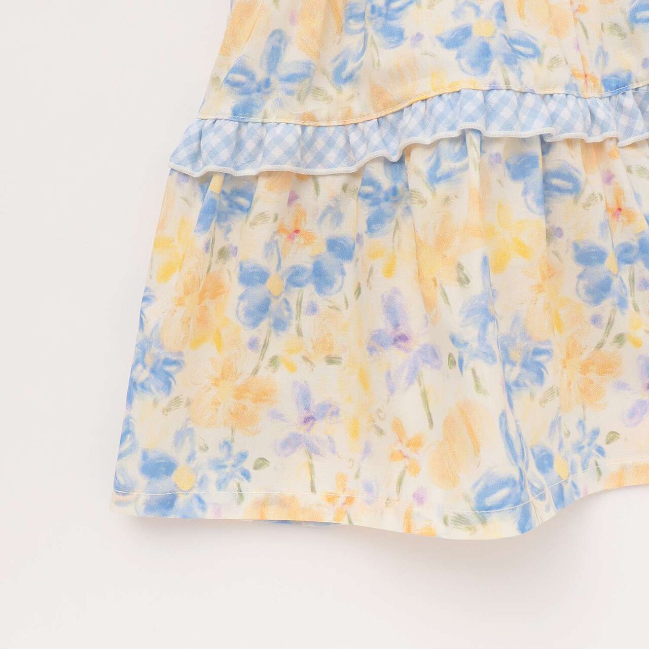 Milky Blossom Tunic,Blue, large image number 4