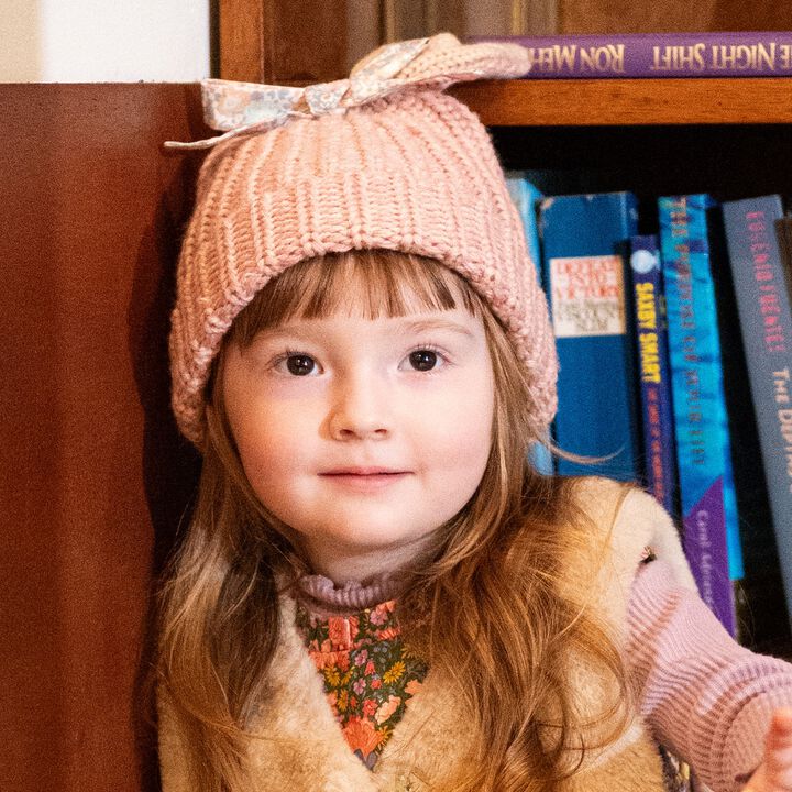 Bunny Ear Beanie,Pink, medium image number 6