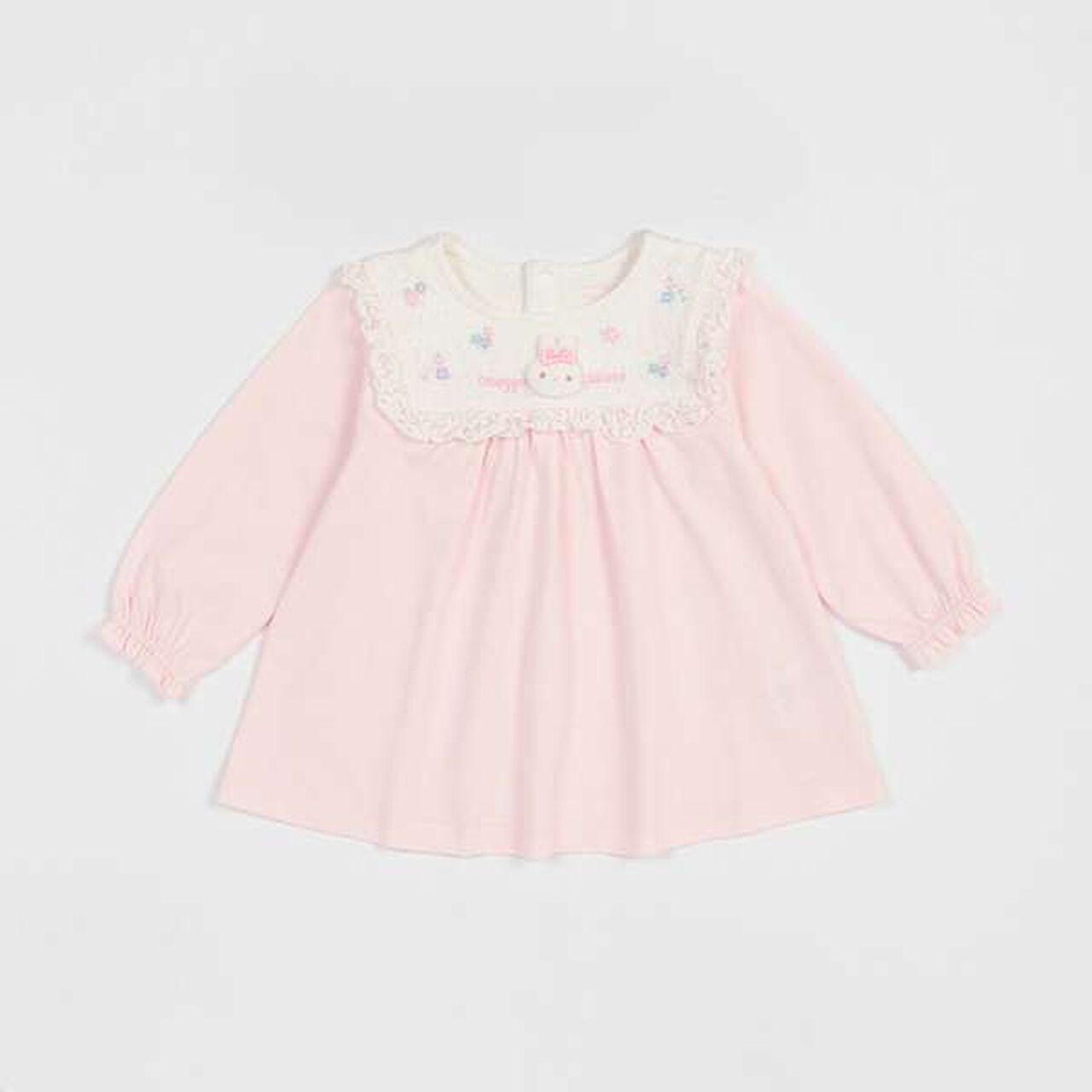 Tunic with Rabbit Mascot,Off white, large image number 8