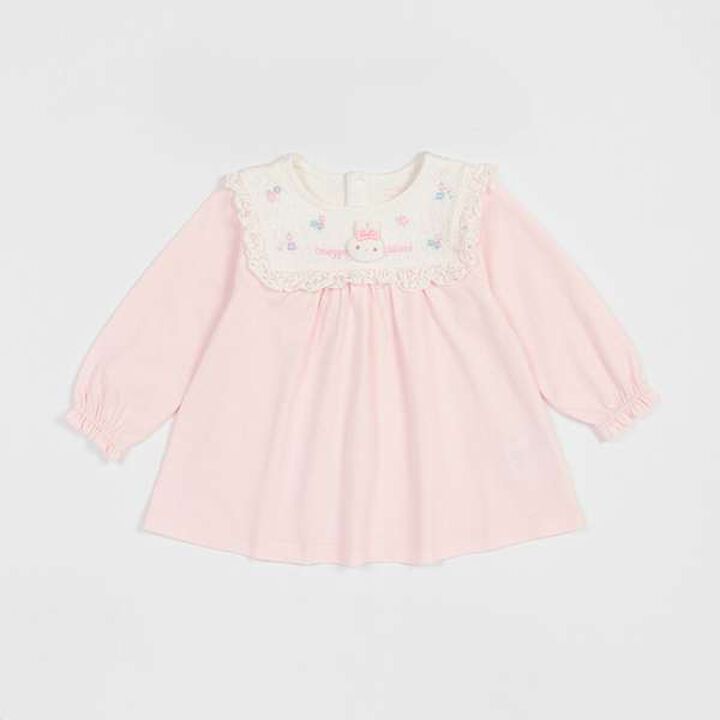 Tunic with Rabbit Mascot,Off white, medium image number 8