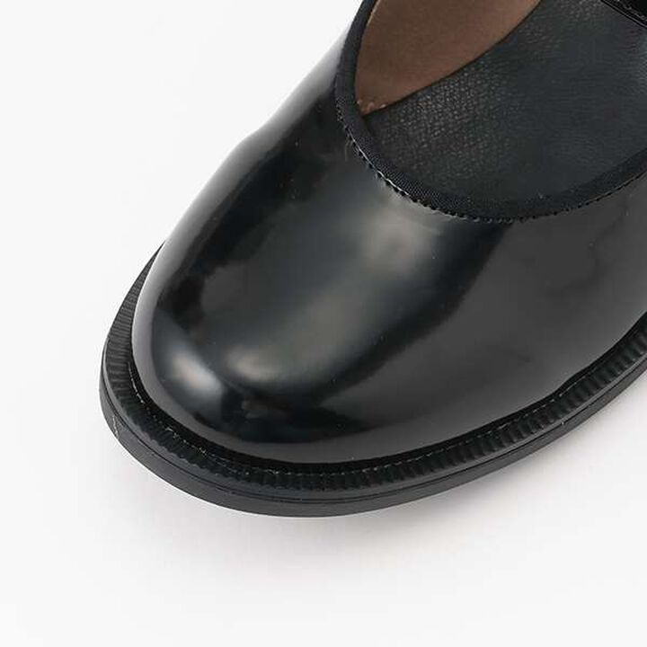 Double Strap Shoes,Black, medium image number 2
