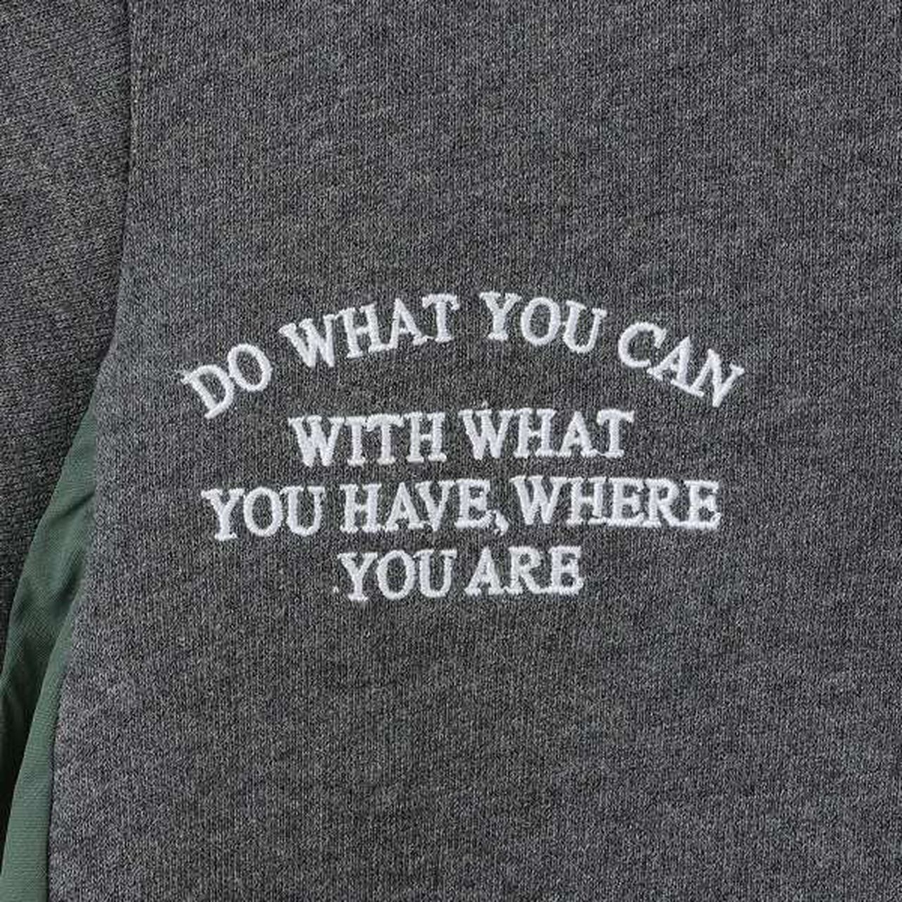 [Link] Side Fabric Panel Dress,Deep gray, large image number 14