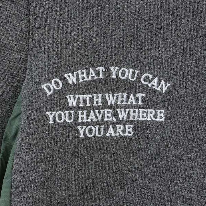 [Link] Side Fabric Panel Dress,Deep gray, medium image number 14